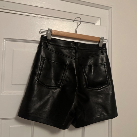 Leather Shorts | Aritzia - Picture 3 of 6